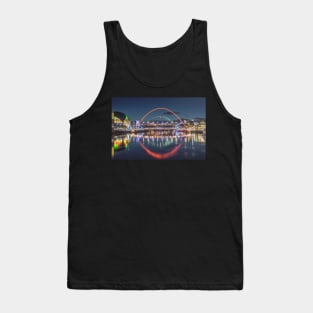 Tyne Bridges Lit Up Tank Top